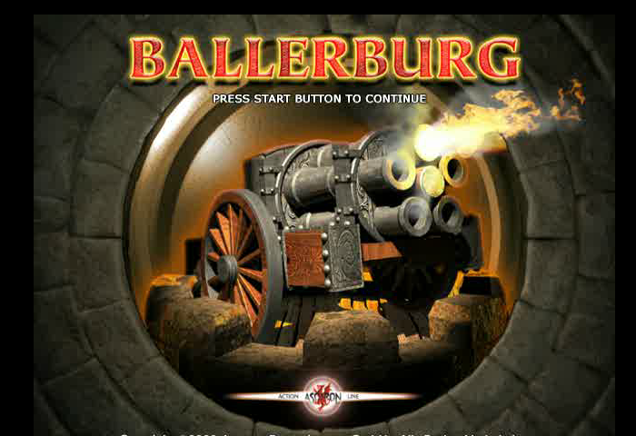 Ballerburg - Castle Chaos Title Screen